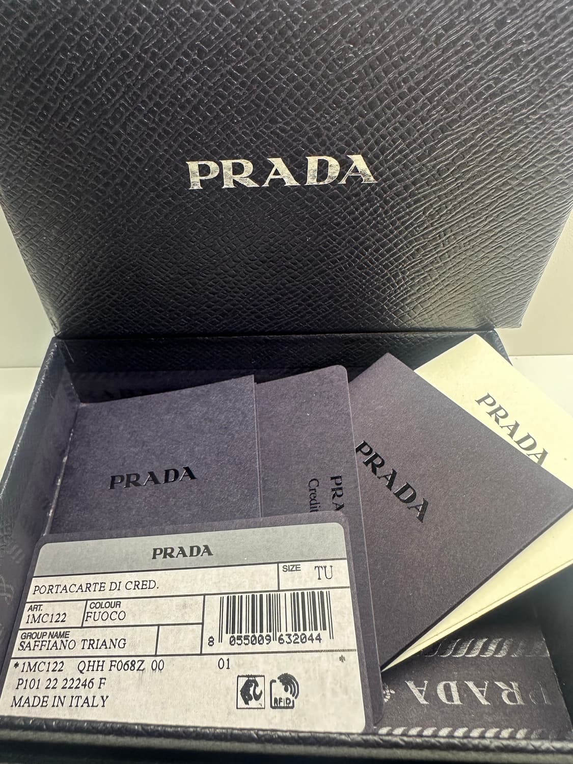 프라다 정품 카드지갑 새상품 상품이미지5