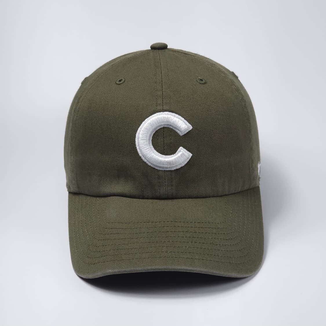 47 시카고 컵스 카키 MLB 빈티지 볼캡 모자 상품이미지2