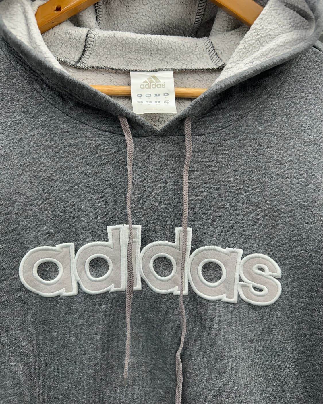 (XL)00'S 아디다스 빅로고 후드-M1307 상품이미지3