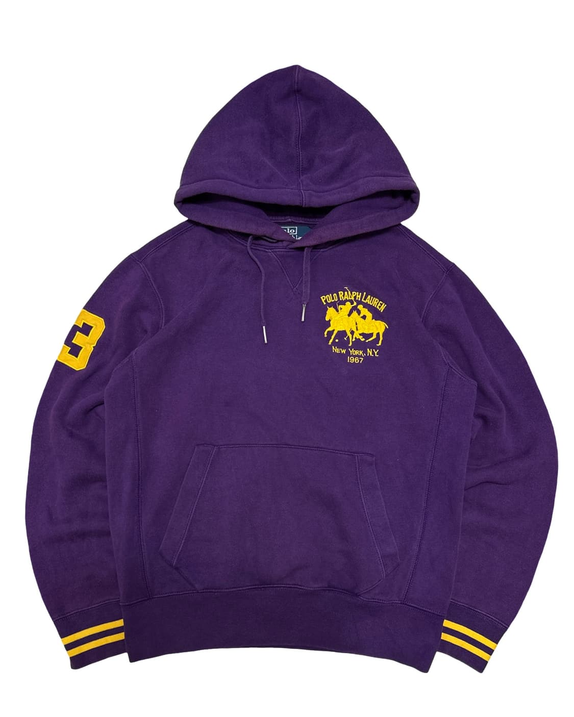 폴로 랄프로렌 빅포니 퍼플 후드티 상품이미지1