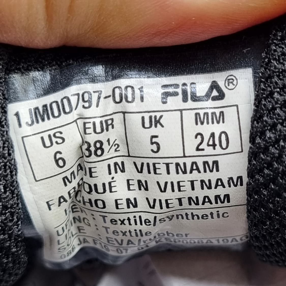 휠라 1998 운동화240 상품이미지6