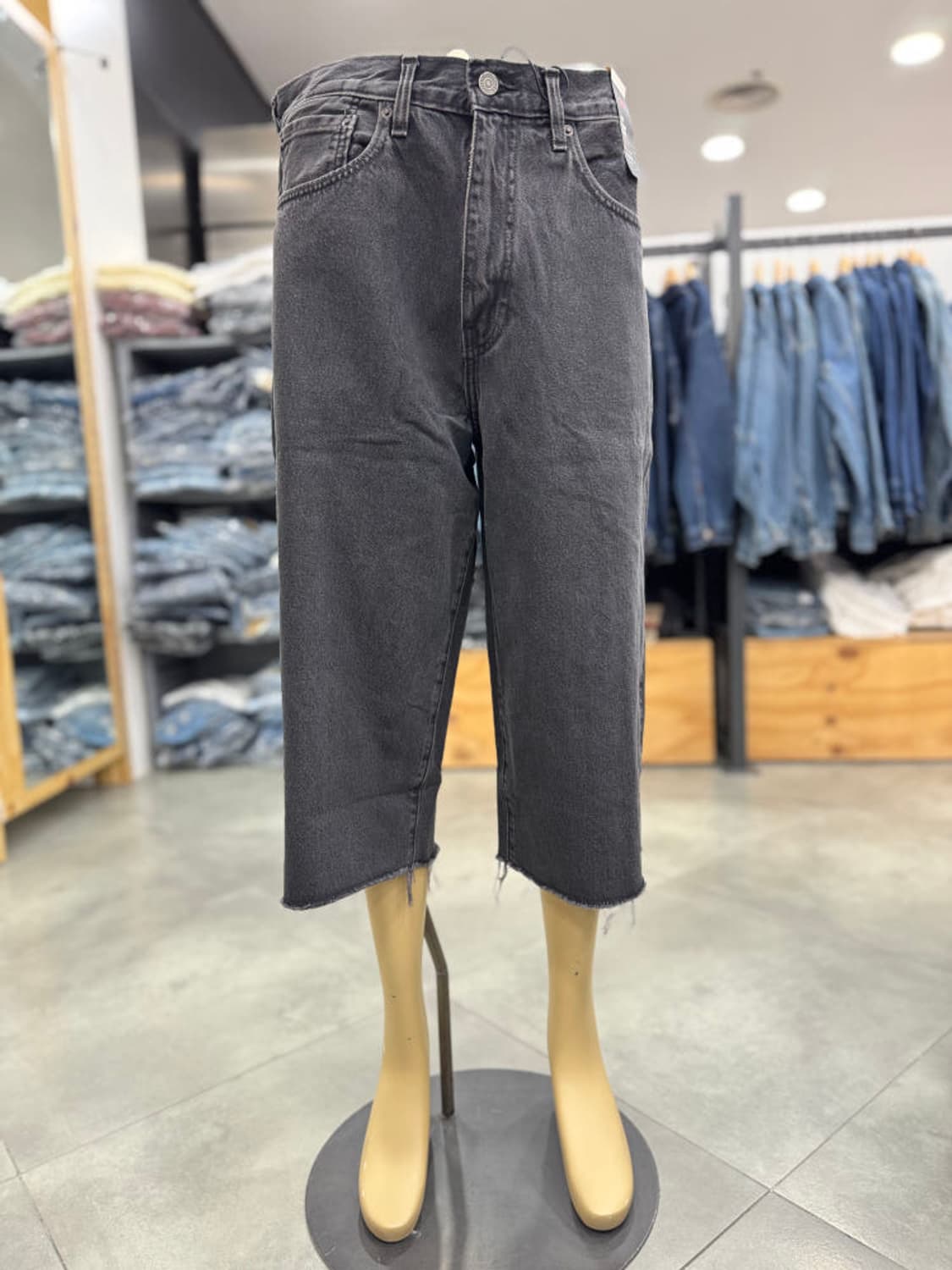 교환)리바이스 478 카프리 흑청 상품이미지1