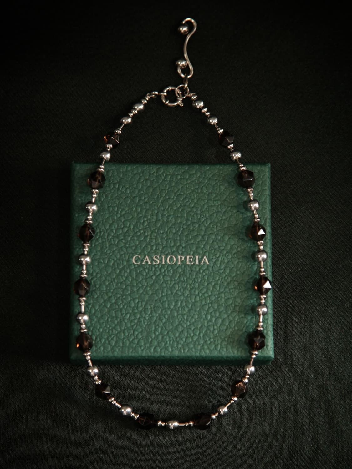 CASIOPEIA Time To Be 스모크 쿼츠 무브먼트 원석목걸이 상품이미지2