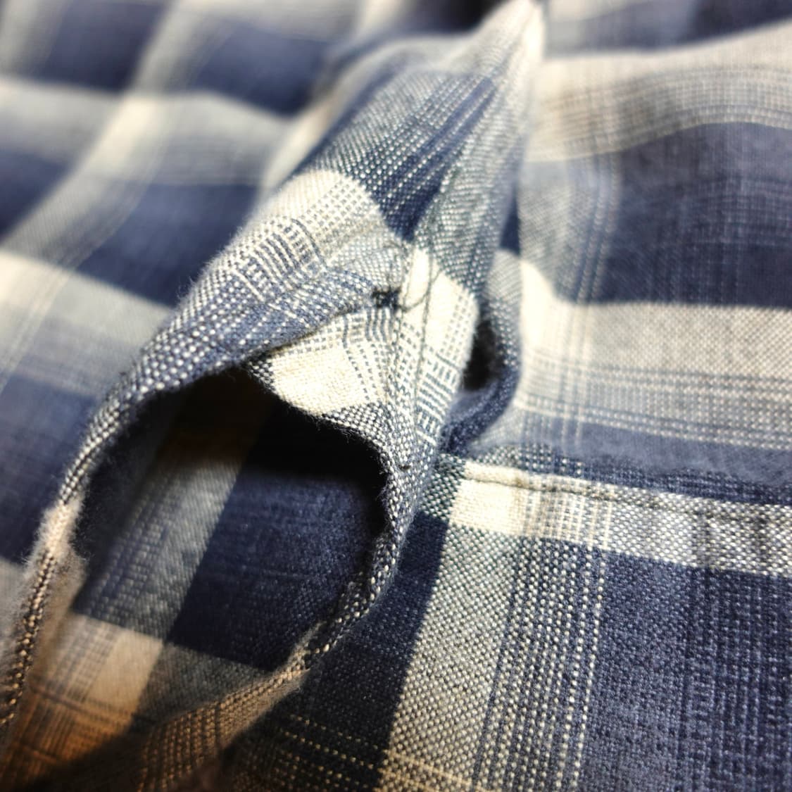 rrl 더블알엘 명작 옴브레셔츠 xl 상품이미지5
