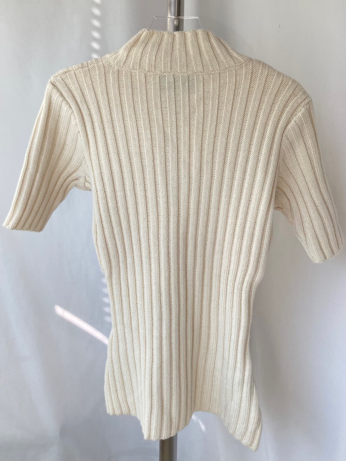 거의새것) 돌체앤가바나 반팔 여성니트 아이보리 상품이미지2