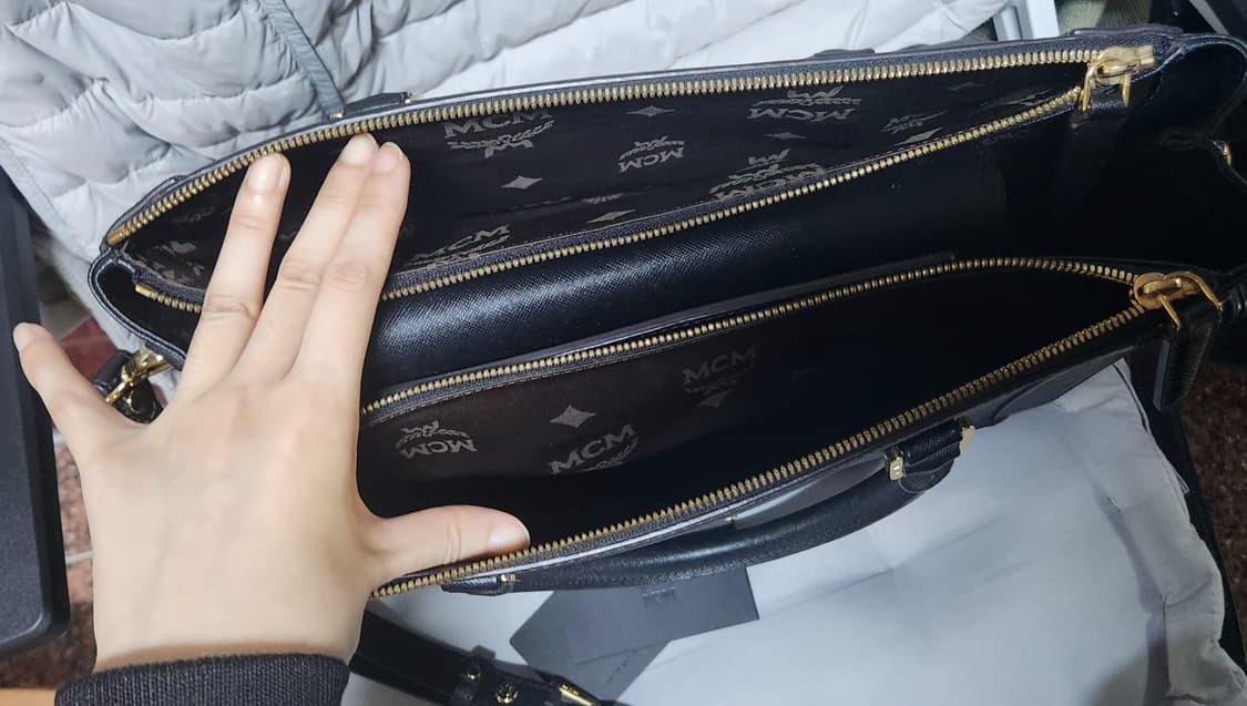 MCM 누오보 엘 L사이즈 블랙 상품이미지6