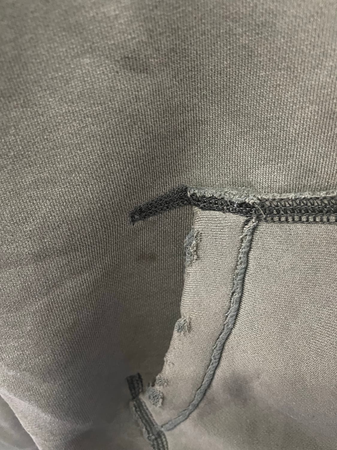 홀리스터 데미지 카키 후드집업 H2581 상품이미지4