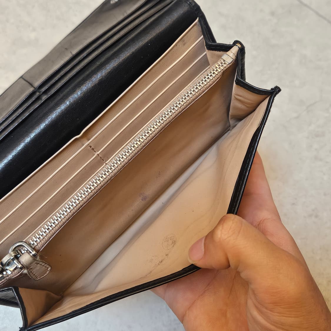 프라다 리본 장식 장지갑 상품이미지6