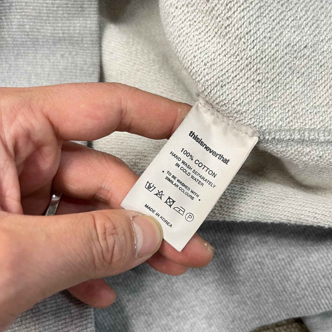 디스이즈네버댓 x 헤브어굿타임 콜라보 맨투맨 상품이미지5