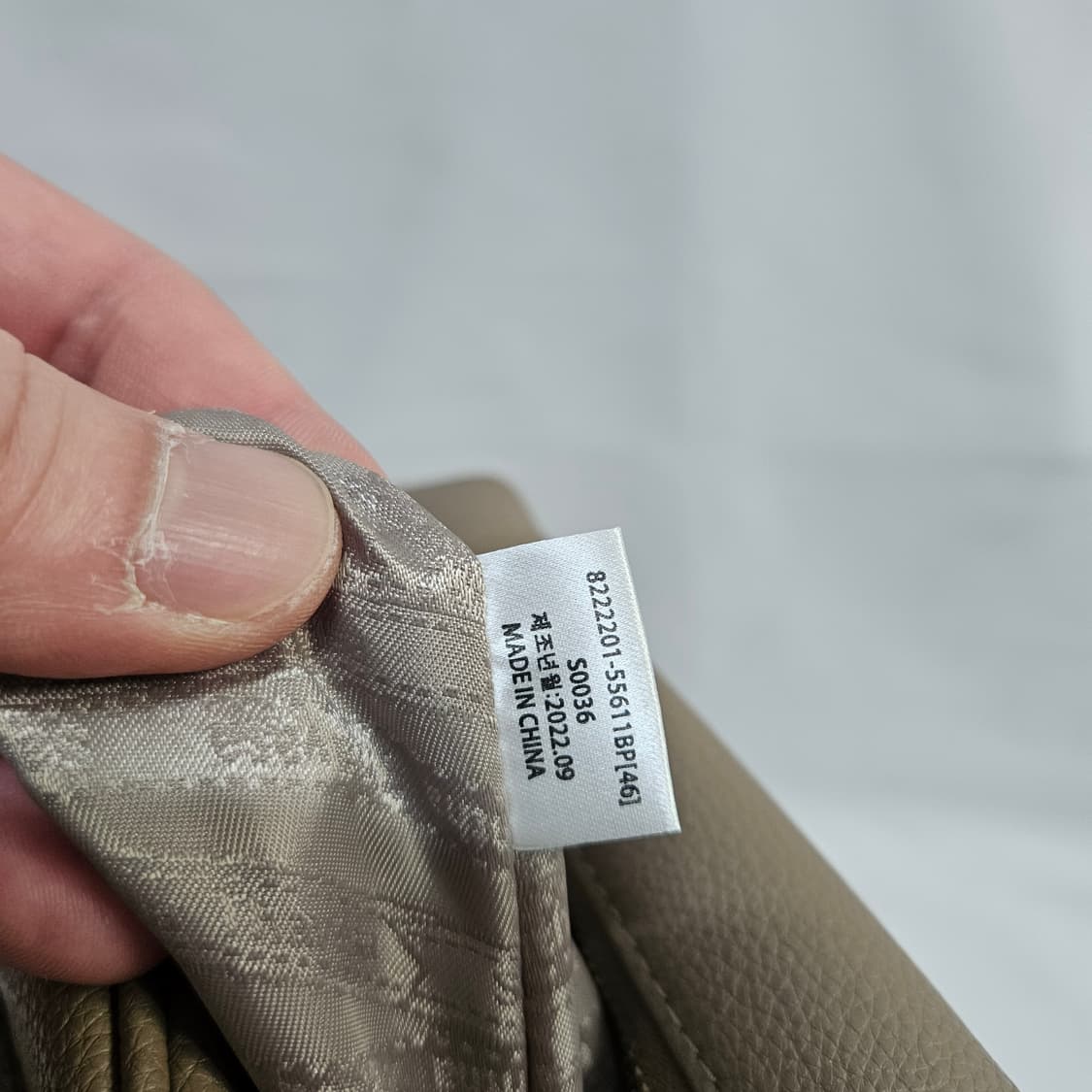 사만사타바사 소가죽 백팩 상품이미지6