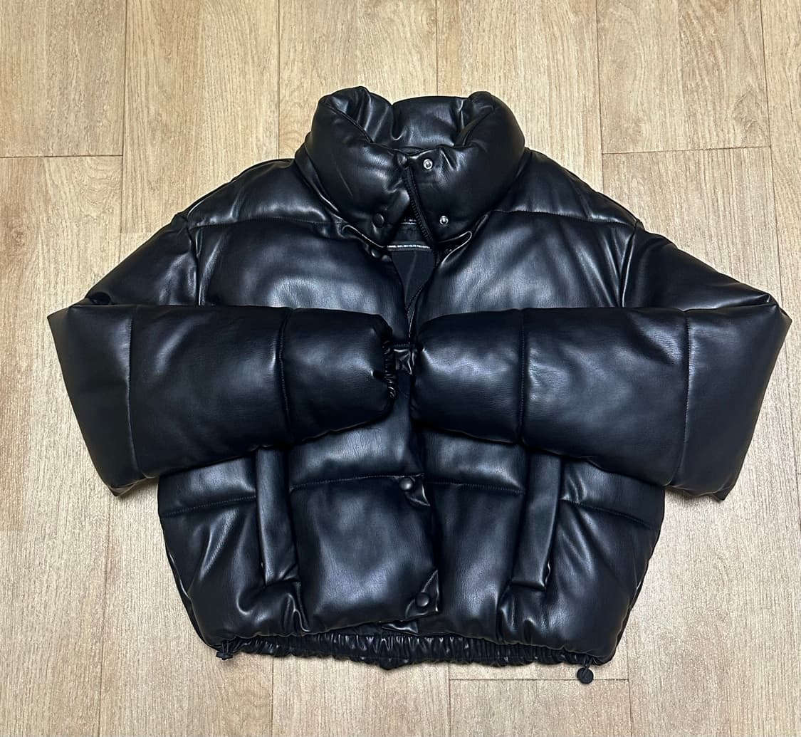 자라 레더패딩 상품이미지2