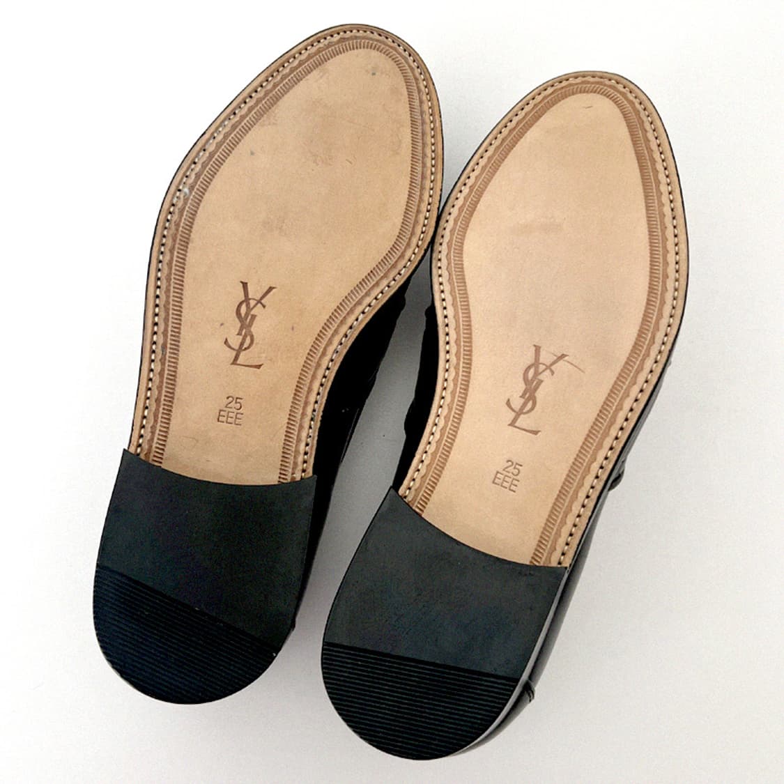 YSL 입생로랑 빈티지 블랙 레더 페니 테슬 로퍼 상품이미지8