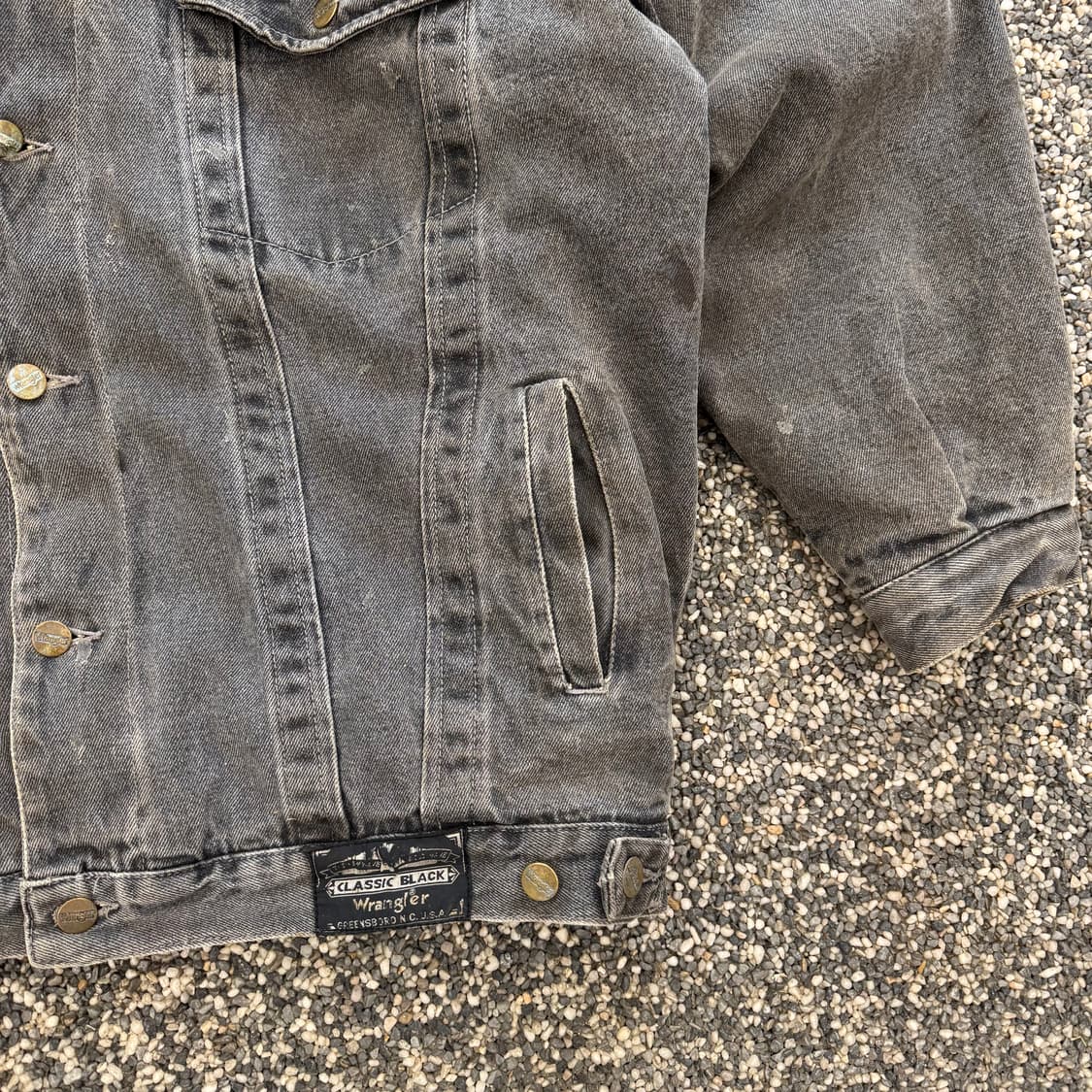 80s 랭글러 쉐르파 트러커 자켓 made in USA (L)  상품이미지3