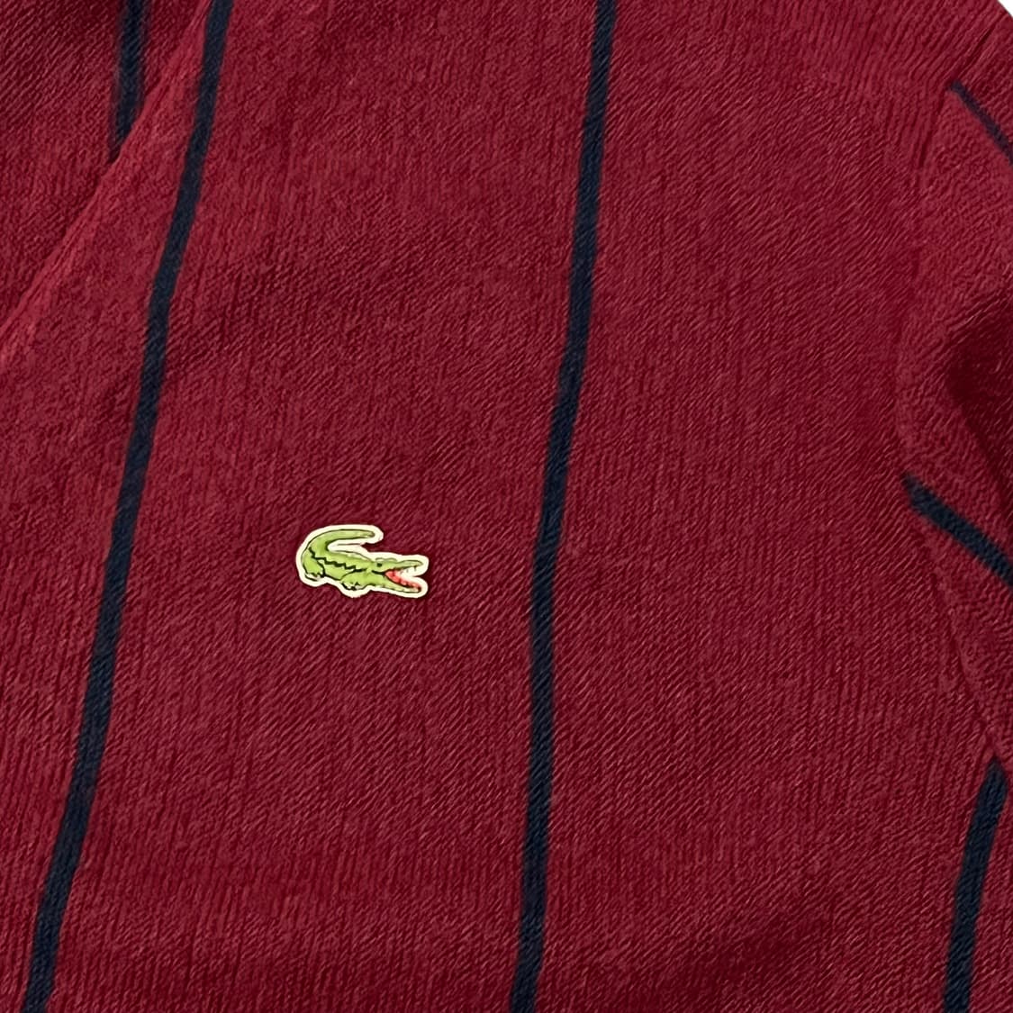  라코스테 스트라이프 가디건 y14203 상품이미지5