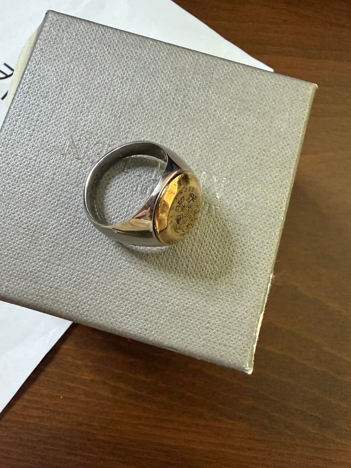 알렉산더 맥퀸 문양 반지 21호 상품이미지2