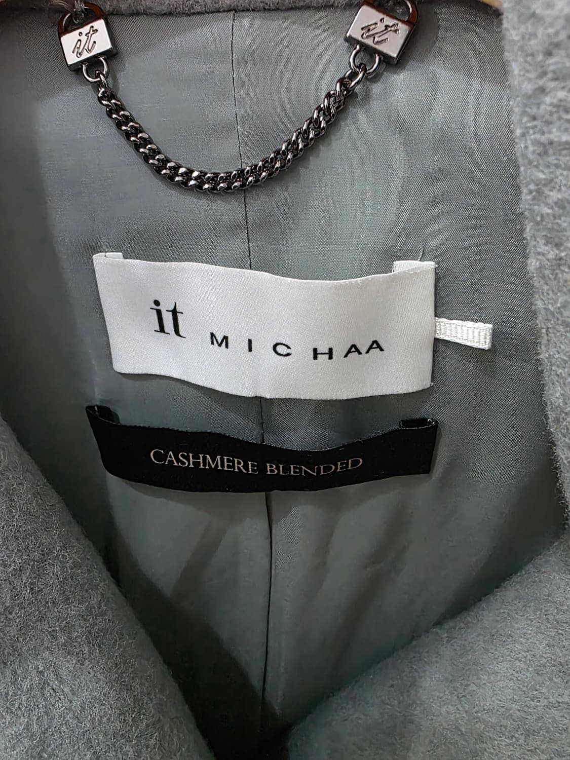 잇미샤 여성 양모 혼방 캐시미어 자켓 상품이미지3