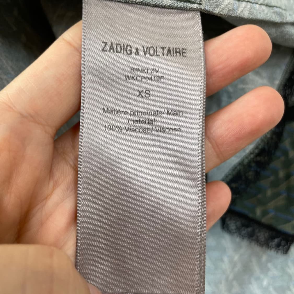 XS 쟈딕앤볼테르 RINKI ZV 드레스 원피스 상품이미지8