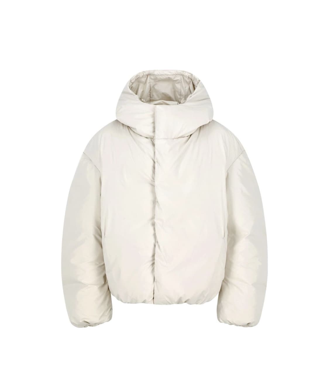 아모멘토 HOODED DOWN PUFFER ECRU Msize 상품이미지1