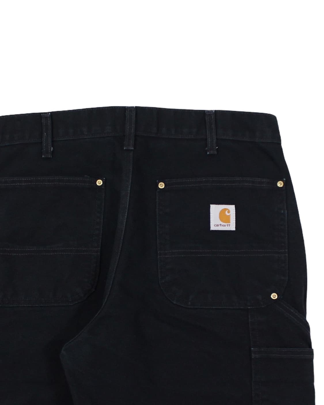 칼하트 더블니 카펜터 팬츠 B01 BLK 미제 블랙 상품이미지3
