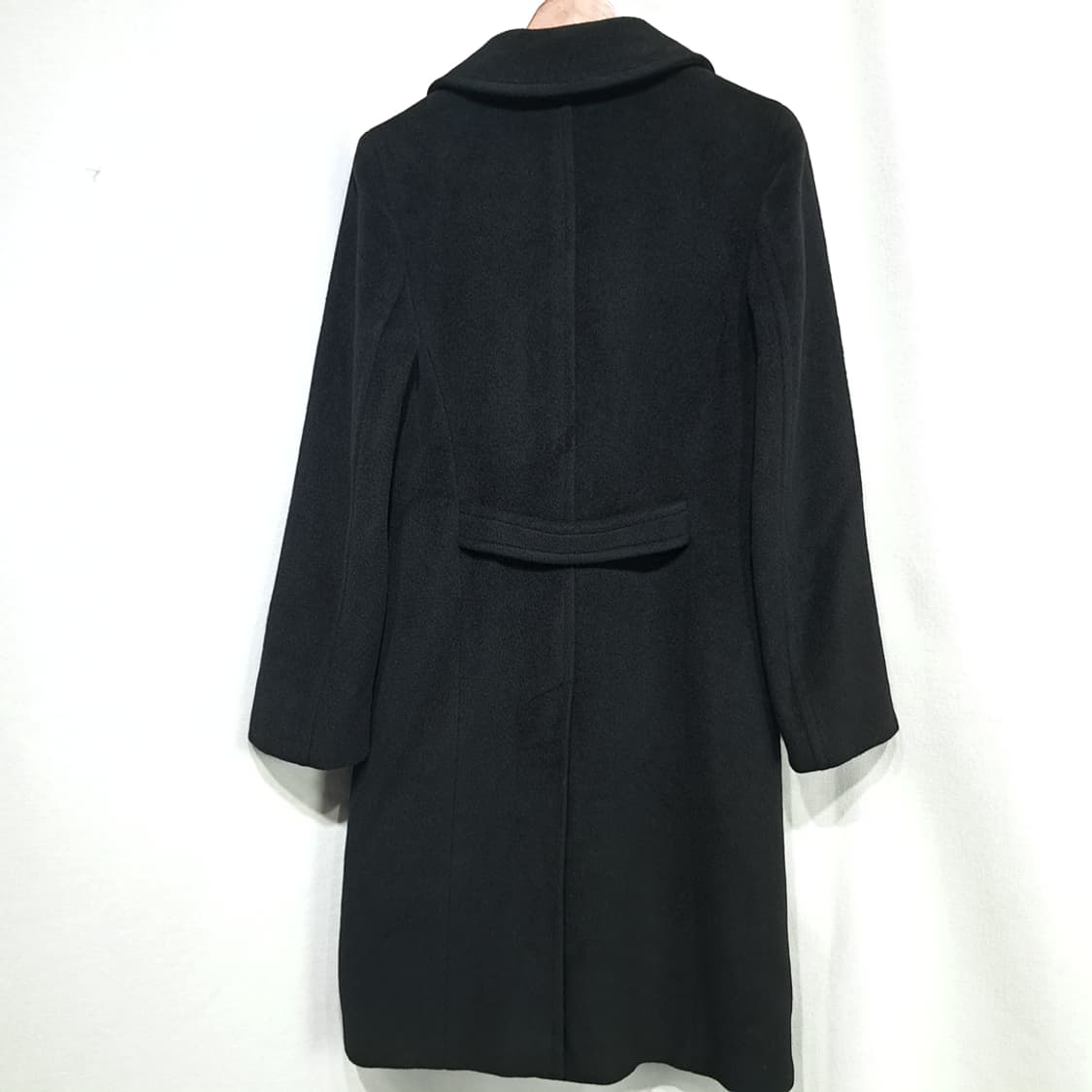 CL230 M 막스마라 90s 이태리판 울캐시미어 스티치 블랙 코트 상품이미지8