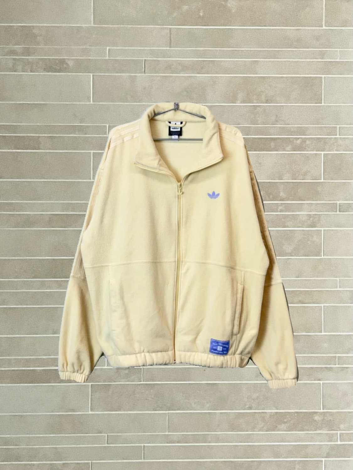 아디다스 파이어버드 연노랑 플리스 상품이미지1