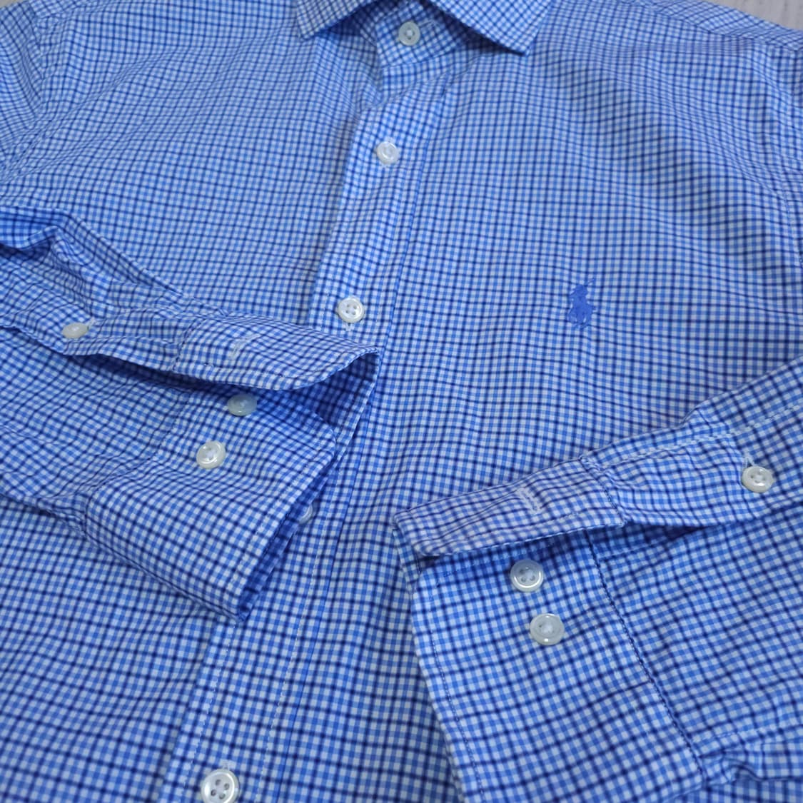 폴로 랄프로렌 체크셔츠남방 95M 상품이미지8