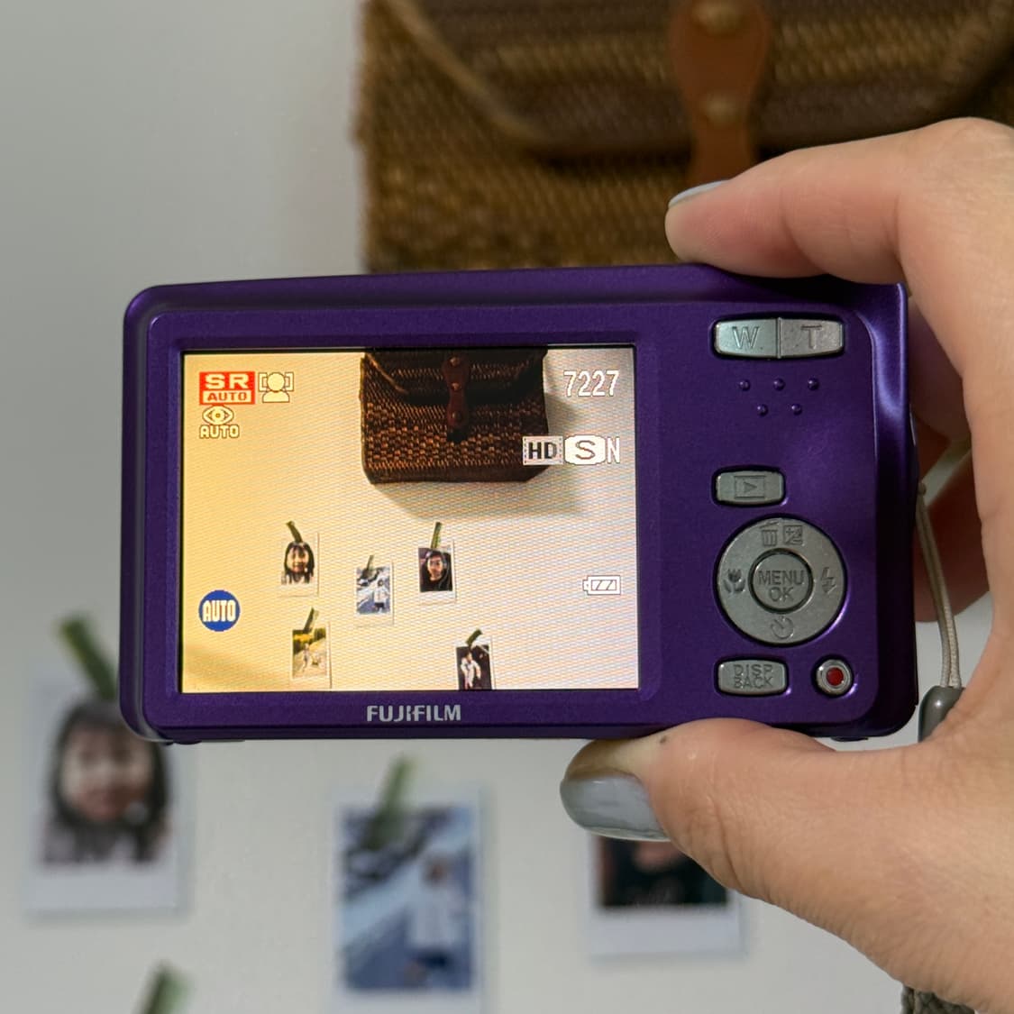 후지필름 파인픽스 JX700 빈티지 디카 디지털카메라 퍼플 상품이미지8