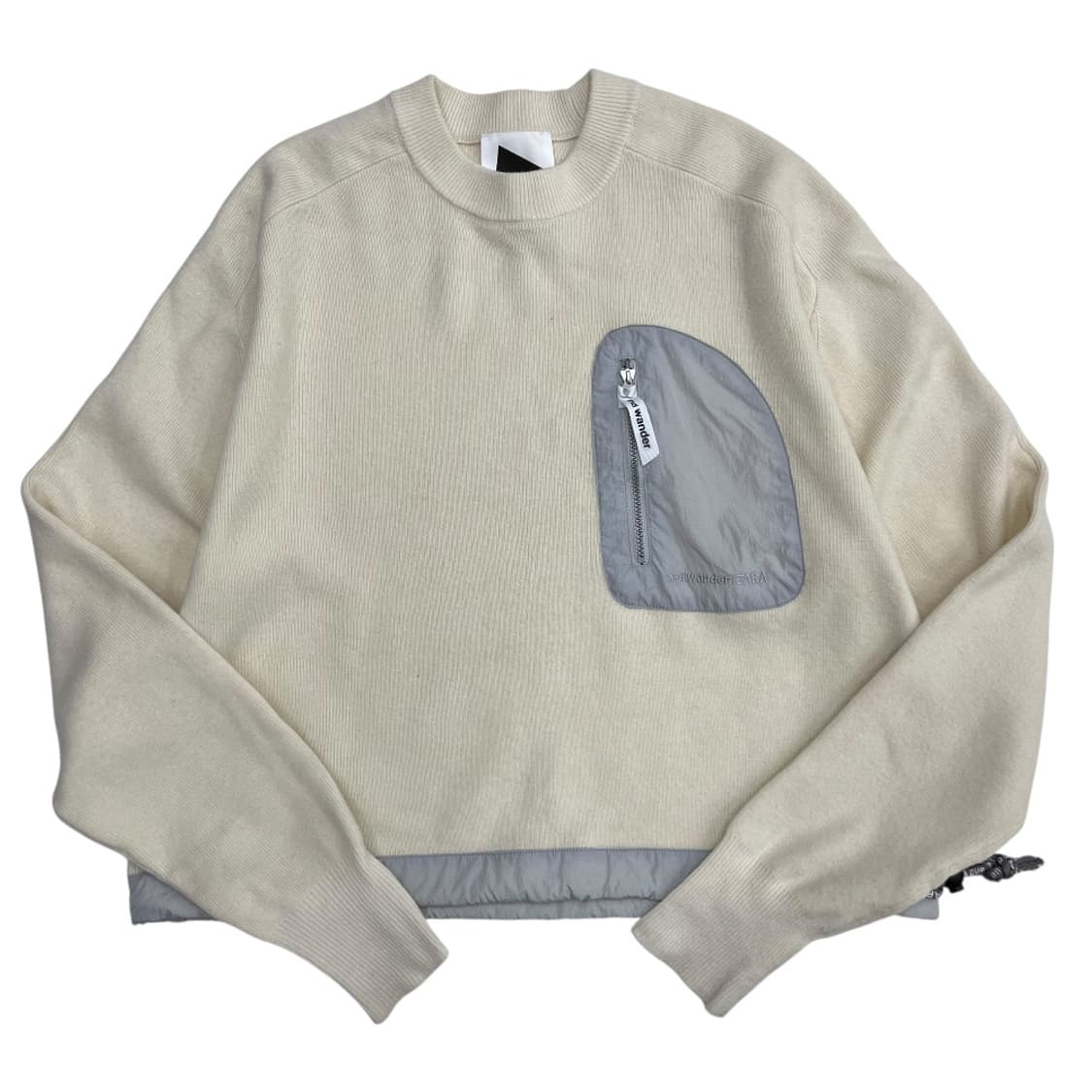 자라 사이드 포켓 앙고라 니트 S 상품이미지2