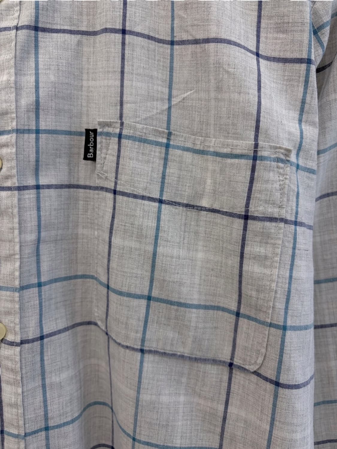 바버 체크셔츠 (L) 상품이미지4