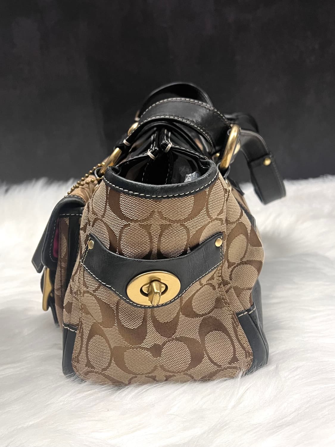Rare Coach 65th Legacy Mandy Satchel bag 상품이미지7