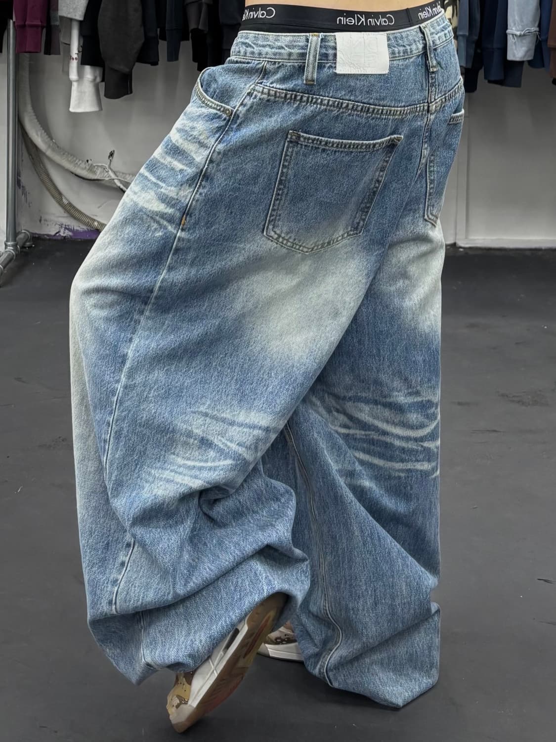 DNSR 어썸 배기 데님팬츠 상품이미지3