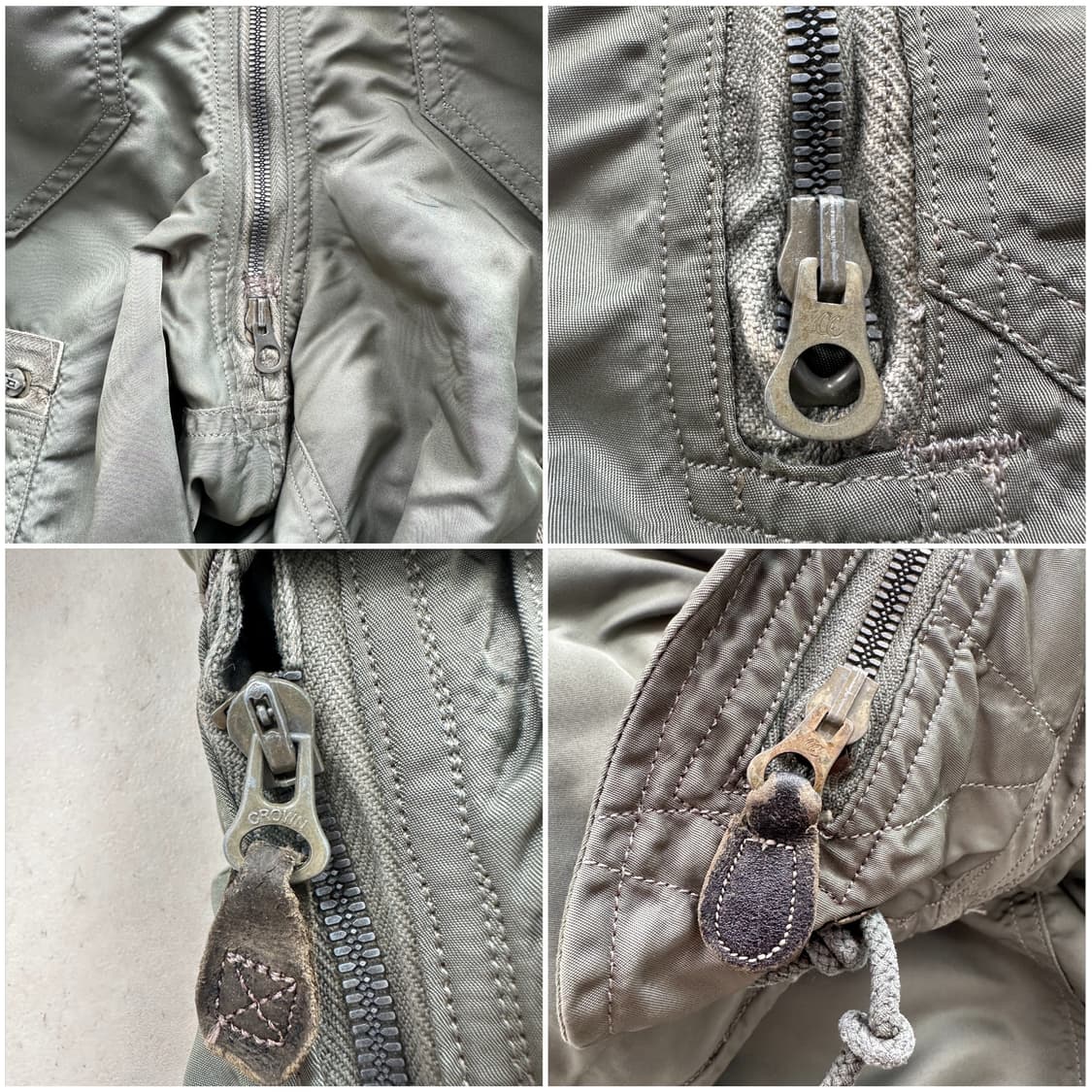 60s 오리지널 미공군 알버트터너 CWU-1/P 플라이트수트 크라운지퍼  상품이미지4