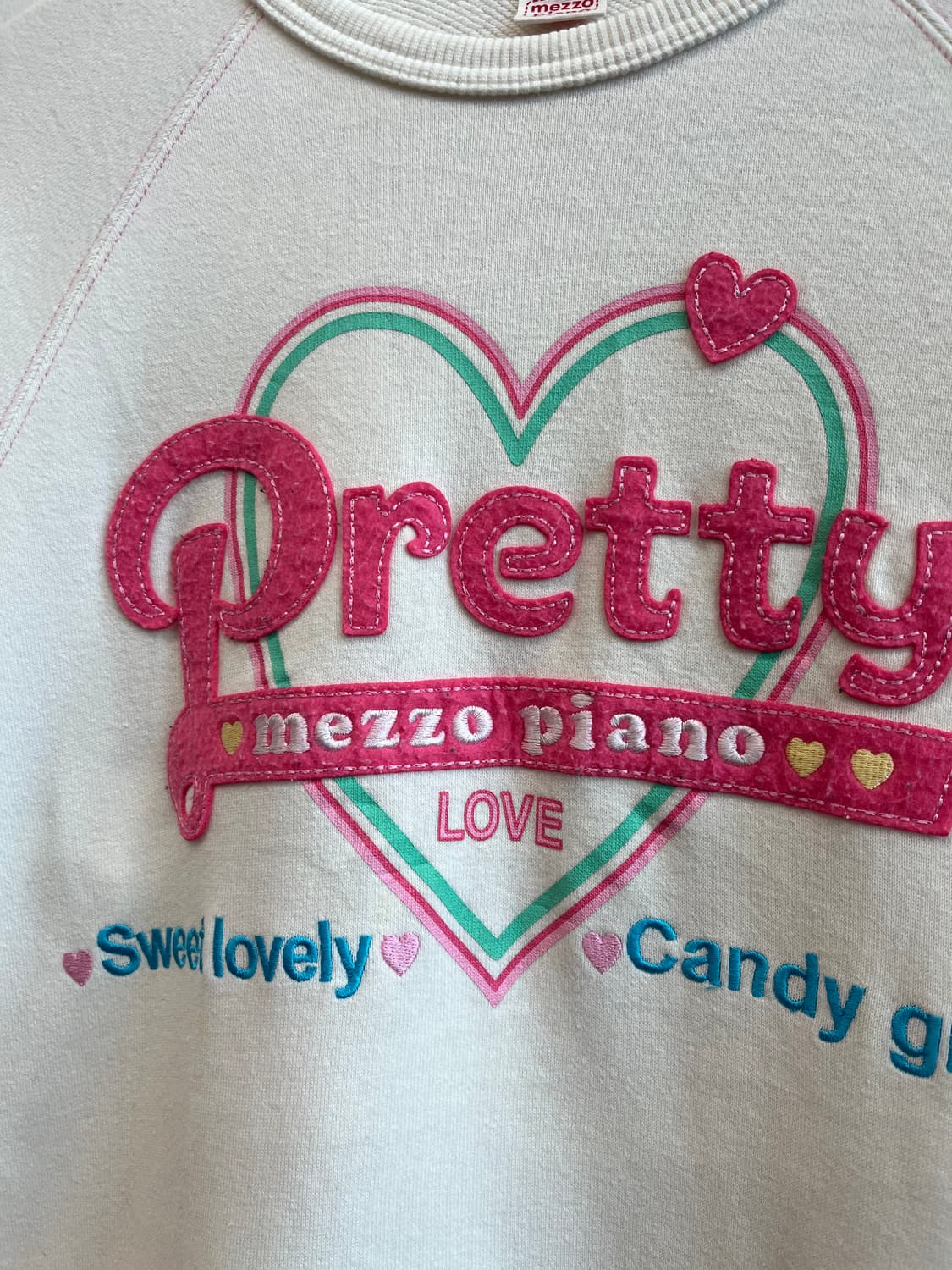 Mezzo Piano 메조피아노 맨투맨 상품이미지2