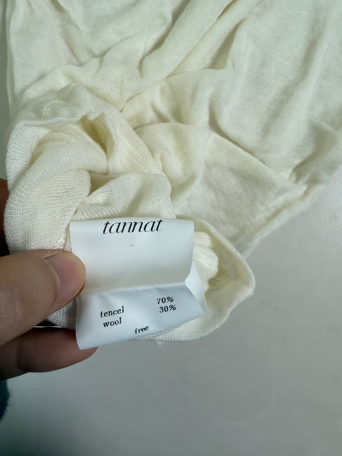 타낫 레이스 투웨이 탑 아이보리 상품이미지7