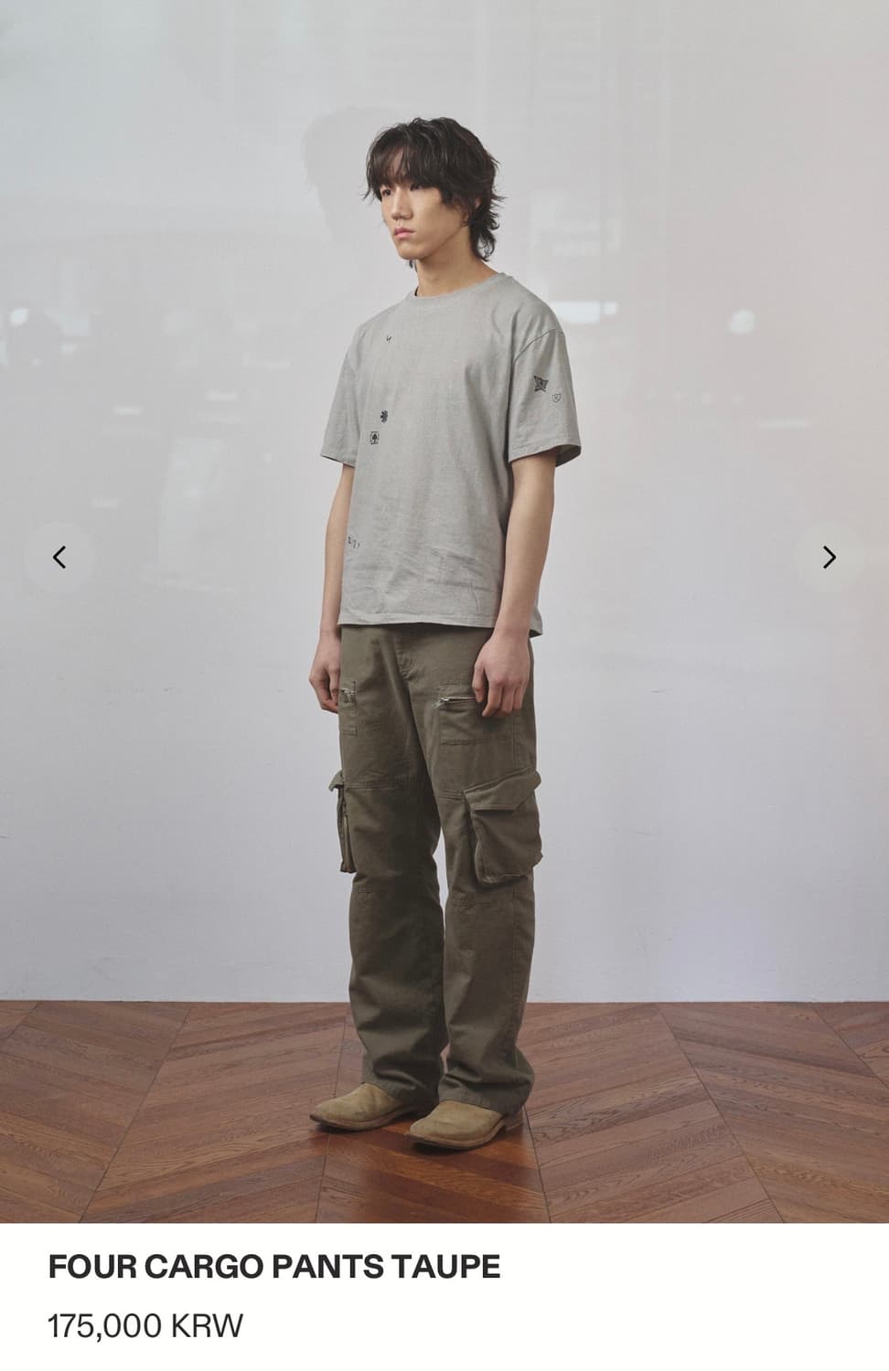 서피스에디션 FOUR CARGO PANTS TAUPE M 상품이미지1
