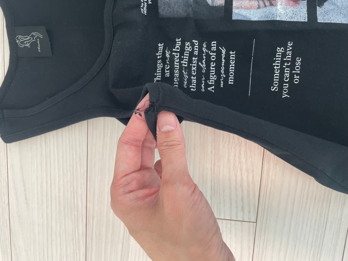 나체 컬러 포스터 슬리브리스 상품이미지3