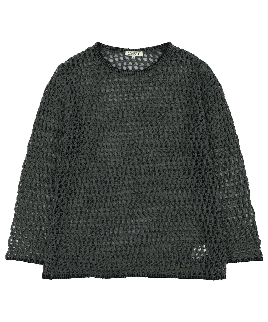 Coyseio Hole knit Charcoal 상품이미지1