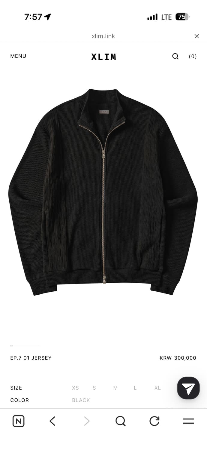 (S) Xlim ep 7 01 jersey 상품이미지1