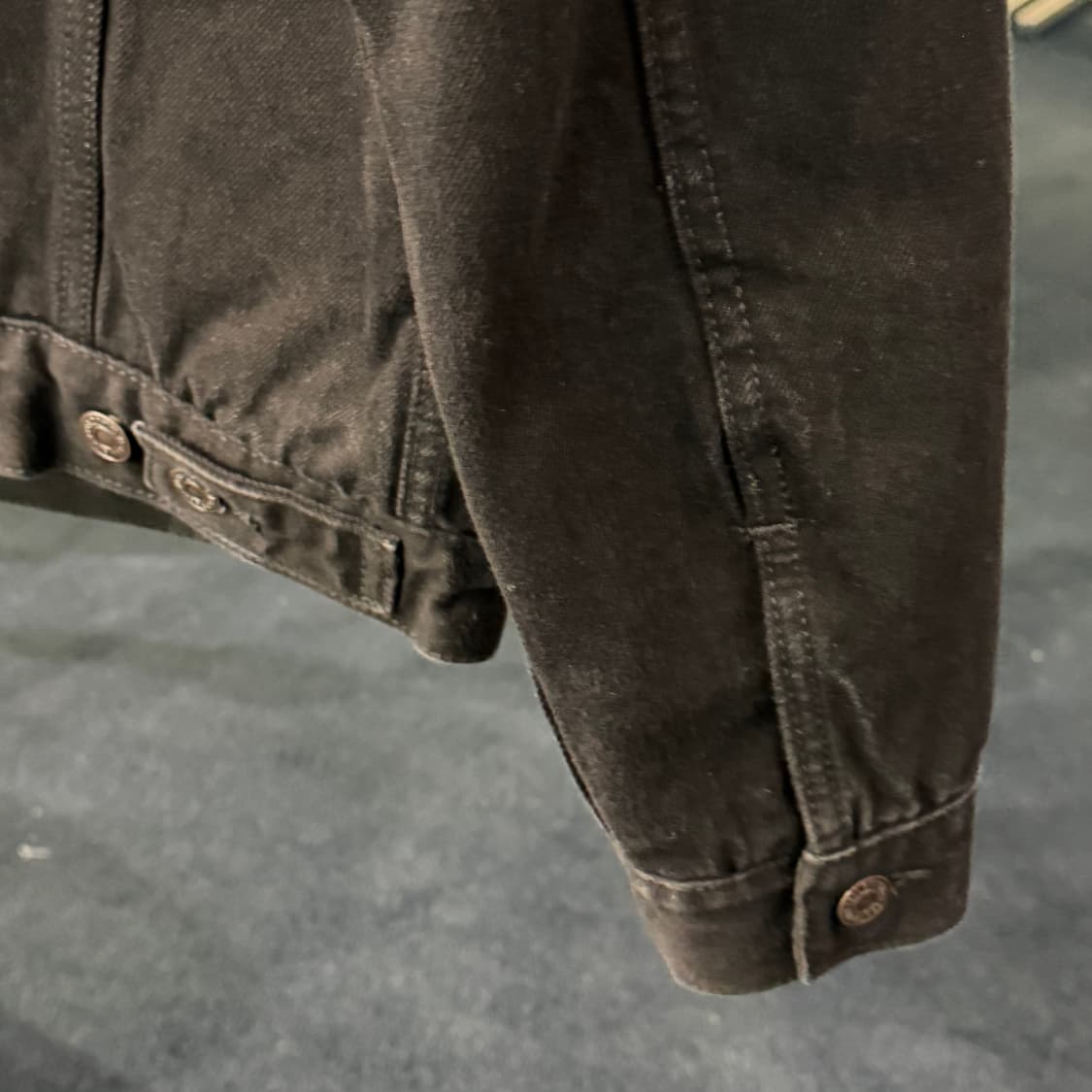 [S] 리바이스 블랙 쉐르파 데님자켓 상품이미지6