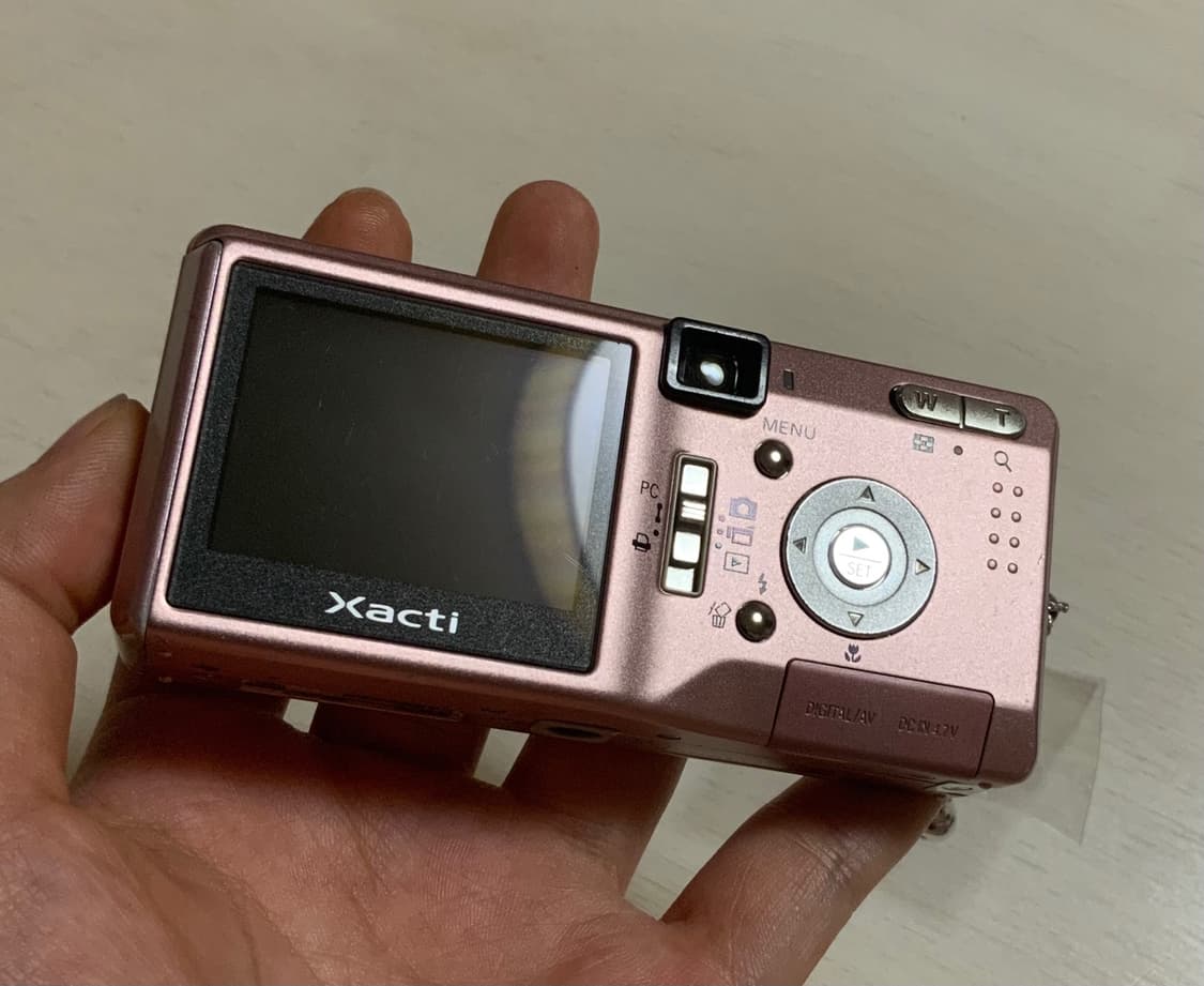 산요 작티 J4 핑크 빈티지 디카 디지털 카메라 Sanyo Xacti 상품이미지4