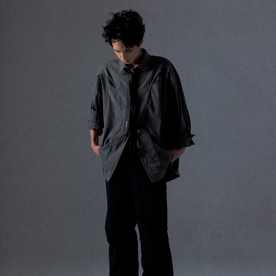 Chest hole nylon shirt 상품이미지3