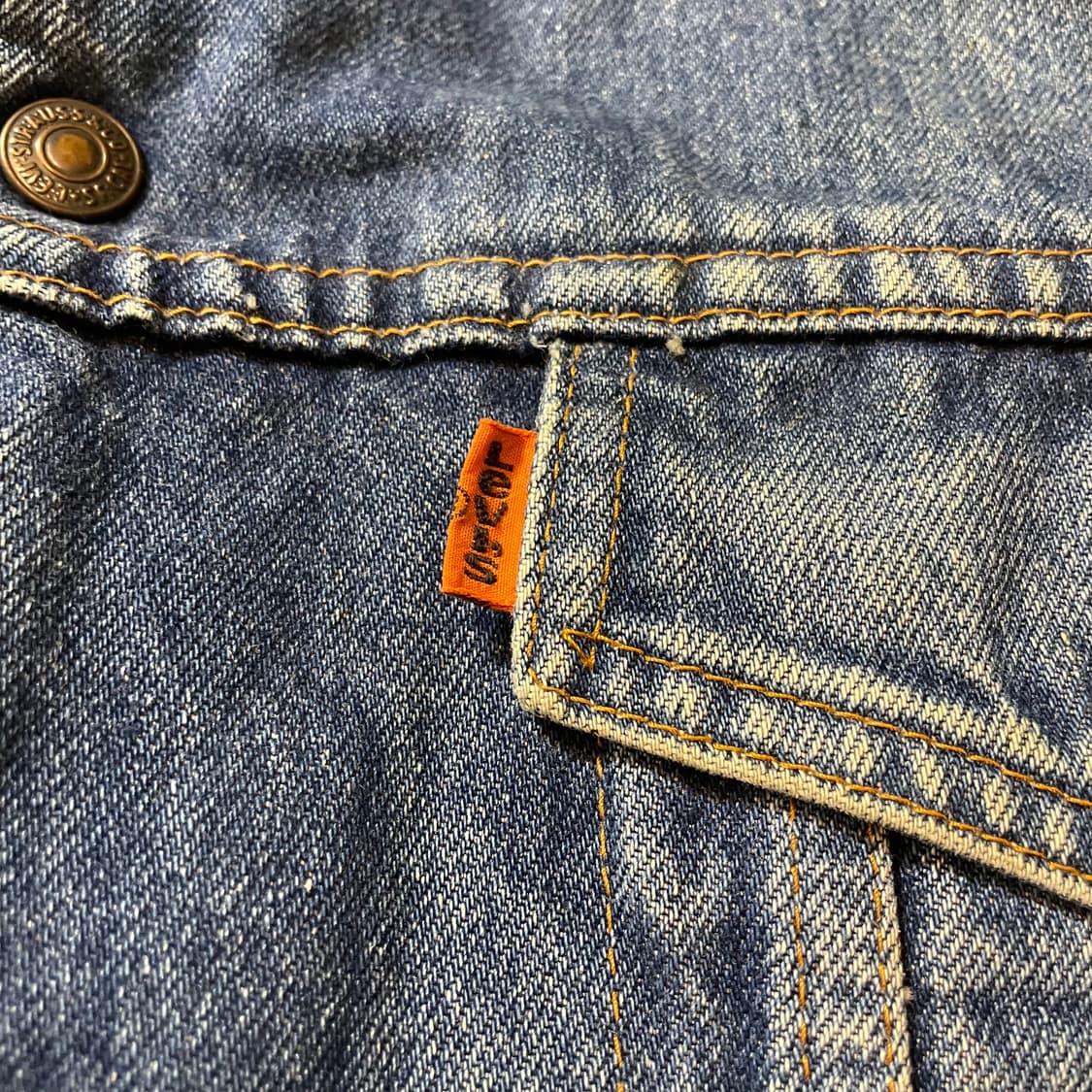 80s 리바이스 오렌지텝 쉐르파자켓 상품이미지2