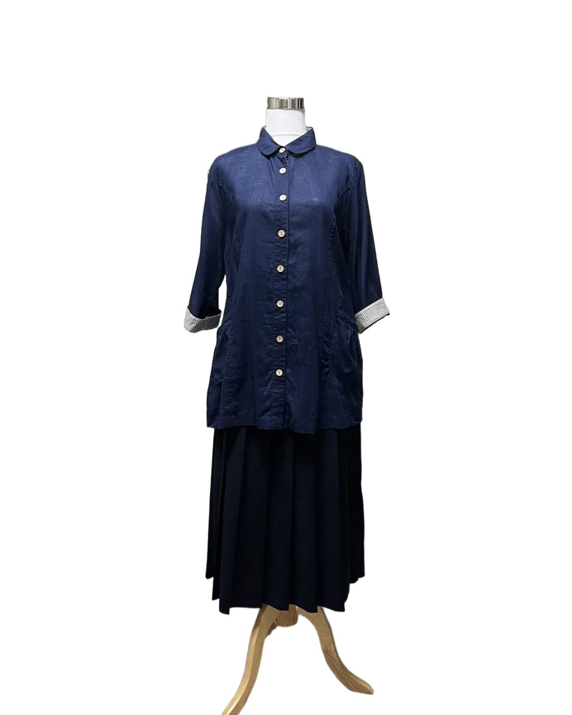 Navy layered jacket 상품이미지7