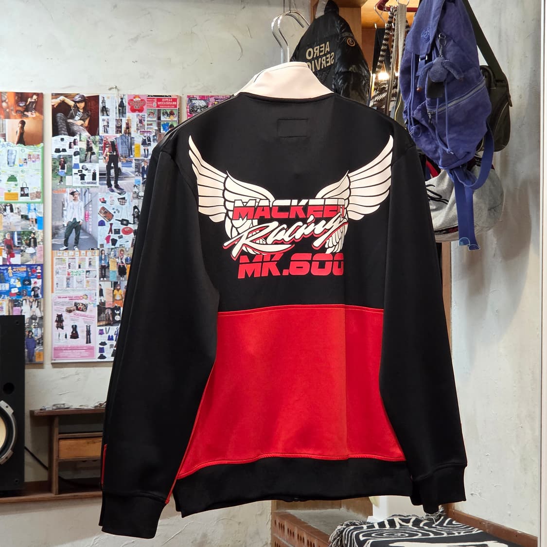 레이싱 무드 폴리 져지 트랙탑 상품이미지1