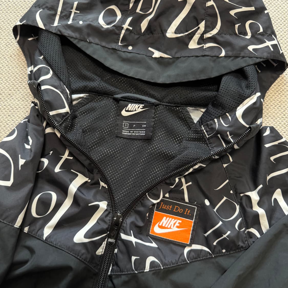 나이키 키즈 Just Do It 바람막이 상품이미지2