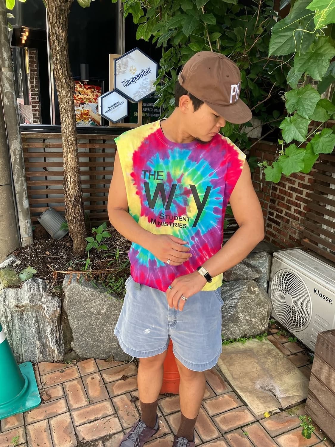 vtg tie-dye cutting sleeveless  상품이미지6