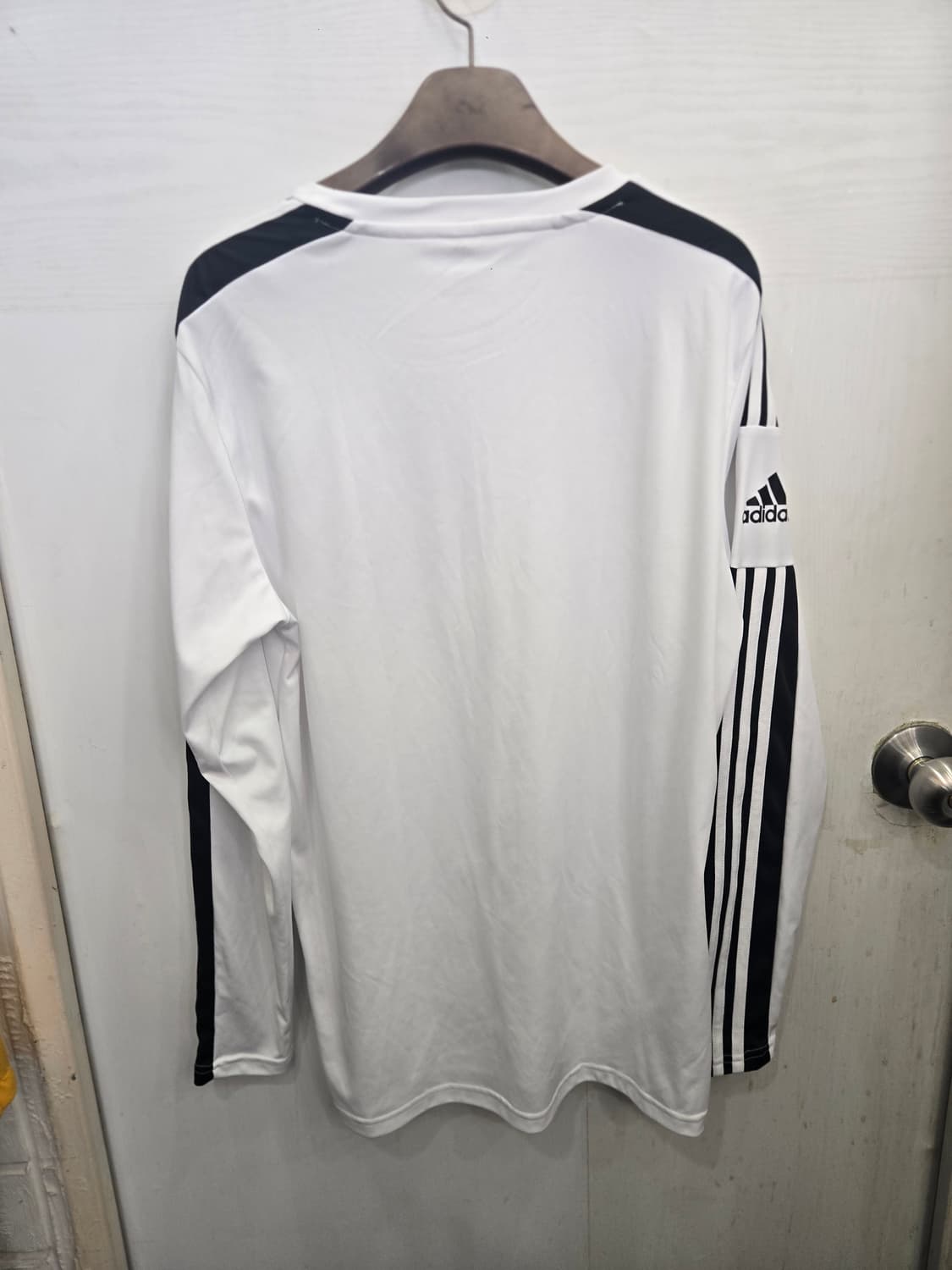 105,XL )) adidas 아디다스 긴팔티셔츠! 화이트 & 블랙색상 상품이미지3