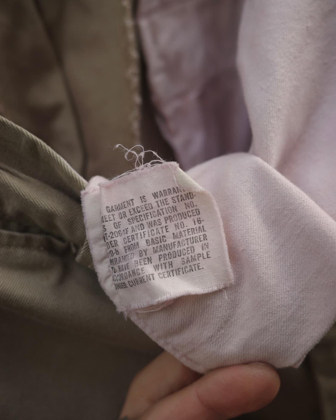 50-60‘s Army Pools 트윌 치노 팬츠 상품이미지5