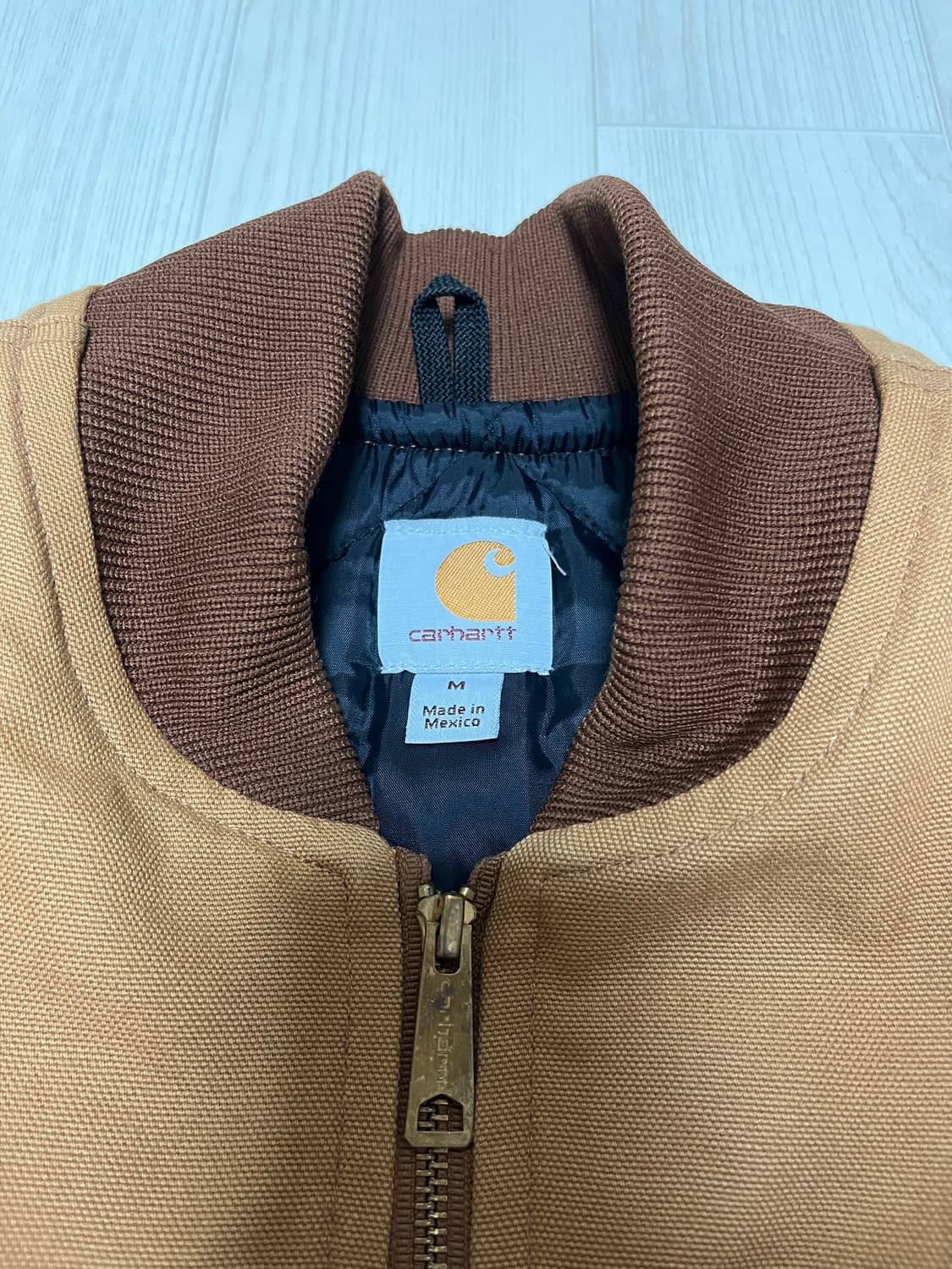 🦺 Carhartt V01 브라운 베스트 상품이미지3