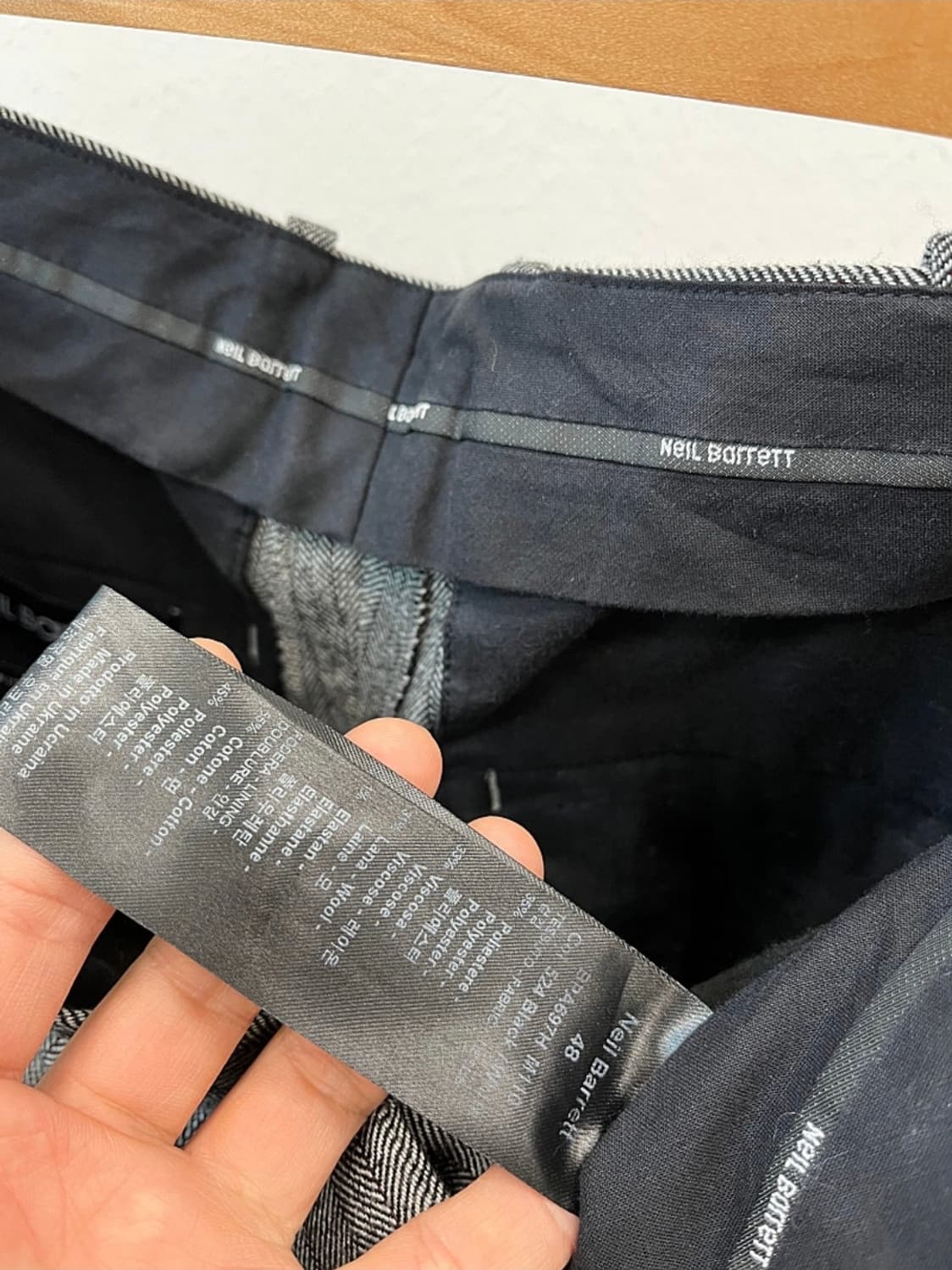 31-32) 닐바렛 헤링본 조거팬츠  상품이미지10